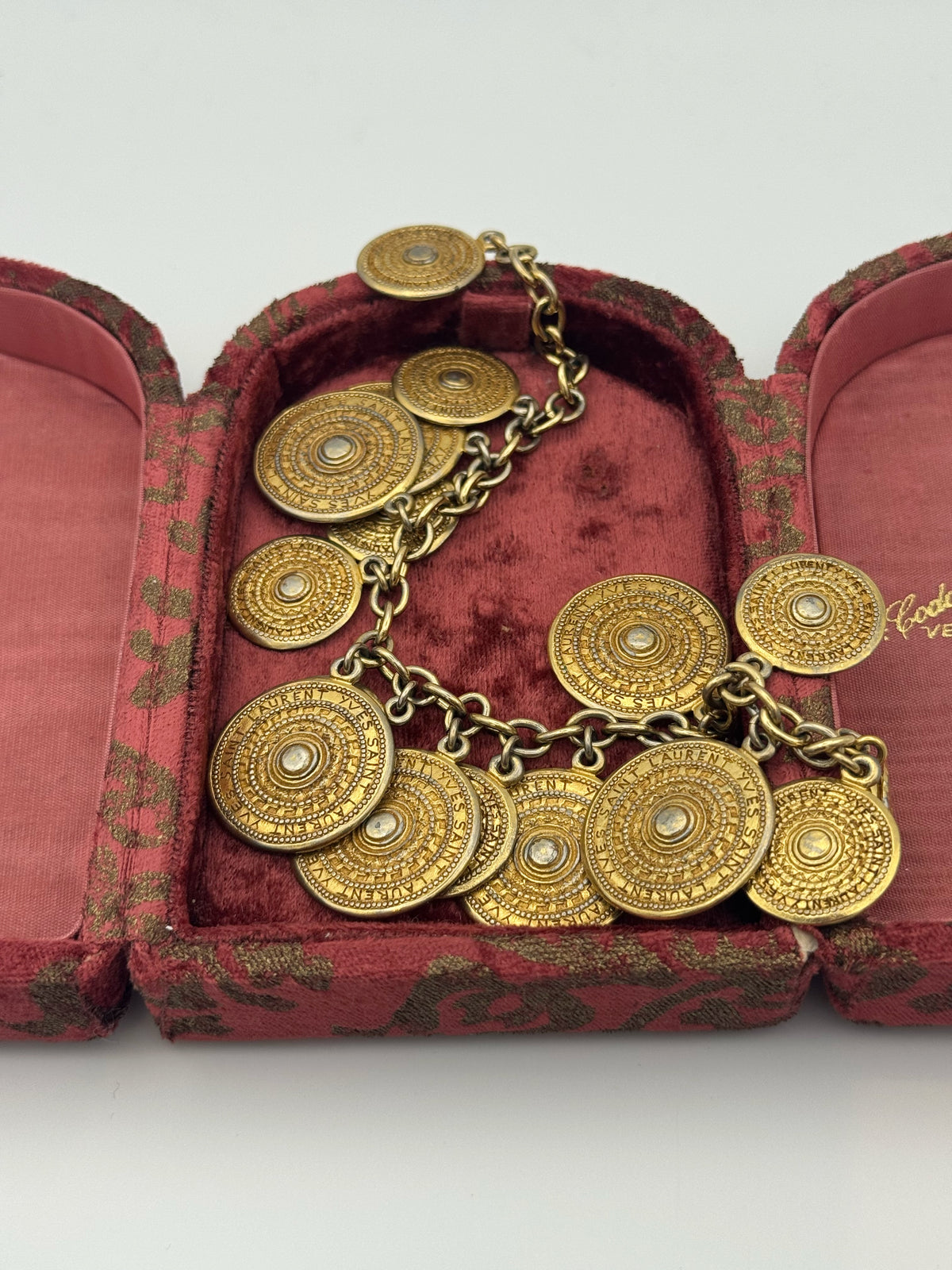 Yves Saint Laurent 1976 « Gypsy » Coin Bracelet