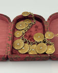 Yves Saint Laurent 1976 « Gypsy » Coin Bracelet